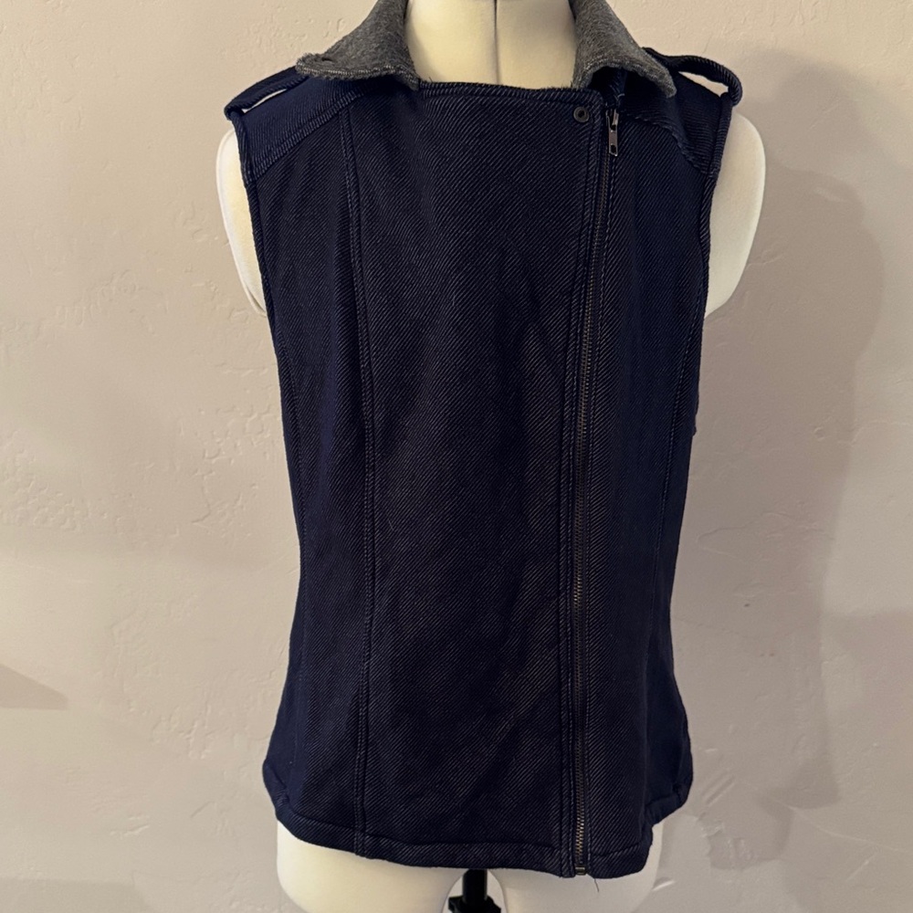 Stylish Navy Blue Women's Vest